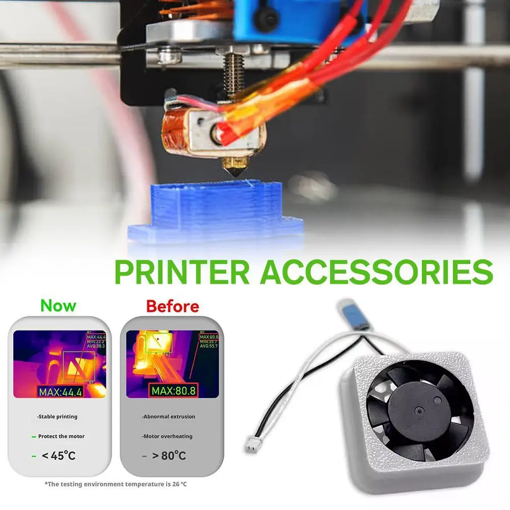 Extruder Cooling Kit For Bambu Lab A1/A1 Mini Auto Start/Stop 3D Printer Accessory Fan Enhanced Heat Dissipation
Extruder Cooling Kit For Bambu Lab A1/A1 Mini Auto Start/Stop 3D Printer Accessory Fan Enhanced Heat Dissipation