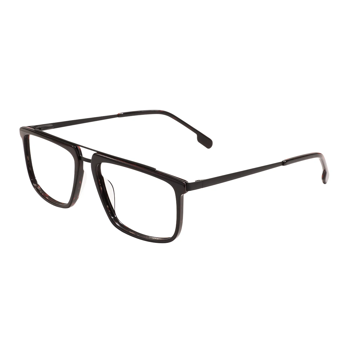 Vintage Men and Women Full Rim Square Double Bridge Large Acetate Metal Glasses Frame For Optical Prescription Lenses
Vintage Men and Women Full Rim Square Double Bridge Large Acetate Metal Glasses Frame For Optical Prescription Lenses