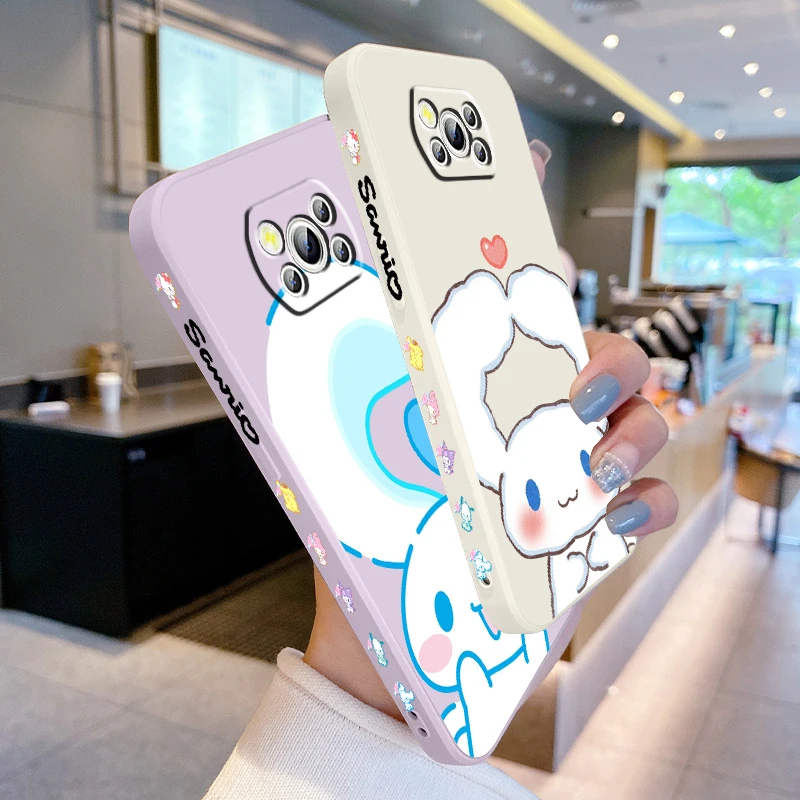 Cinnamoroll Cartoon Girl Love Liquid Left Rope For Xiaomi Mi Poco X6 X5 X4 X3 M6 M5 M5S M4 M3 F5 F4 F3 Pro 5G Cover Phone Case
Cinnamoroll Cartoon Girl Love Liquid Left Rope For Xiaomi Mi Poco X6 X5 X4 X3 M6 M5 M5S M4 M3 F5 F4 F3 Pro 5G Cover Phone Case