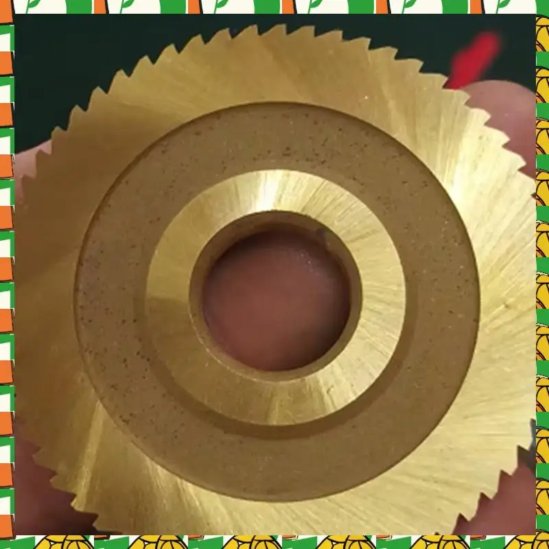 Профессиональный инструмент, лезвие для резки ключей 60X6X16X60T, оловянное покрытие, HSS, станок для резки ключей, слесарный инструмент, машина для дублирования ключей
Профессиональный инструмент, лезвие для резки ключей 60X6X16X60T, оловянное покрытие, HSS, станок для резки ключей, слесарный инструмент, машина для дублирования ключей