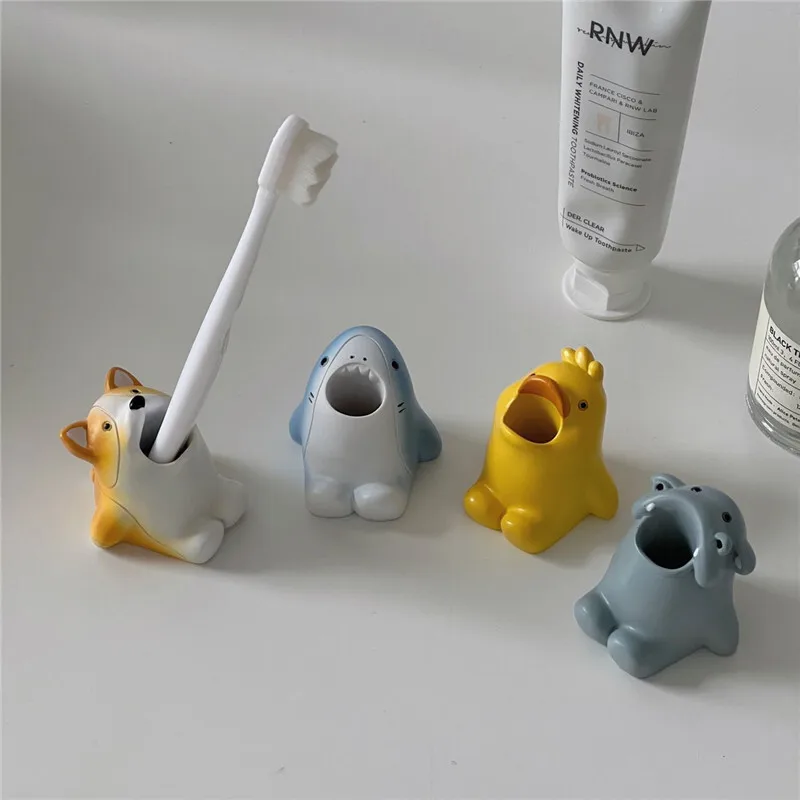 Ins Style Creative Cartoon Animal Children S Cute Toothbrush Holder Bathroom Shelf Decoration
Ins Style Creative Cartoon Animal Children S Cute Toothbrush Holder Bathroom Shelf Decoration