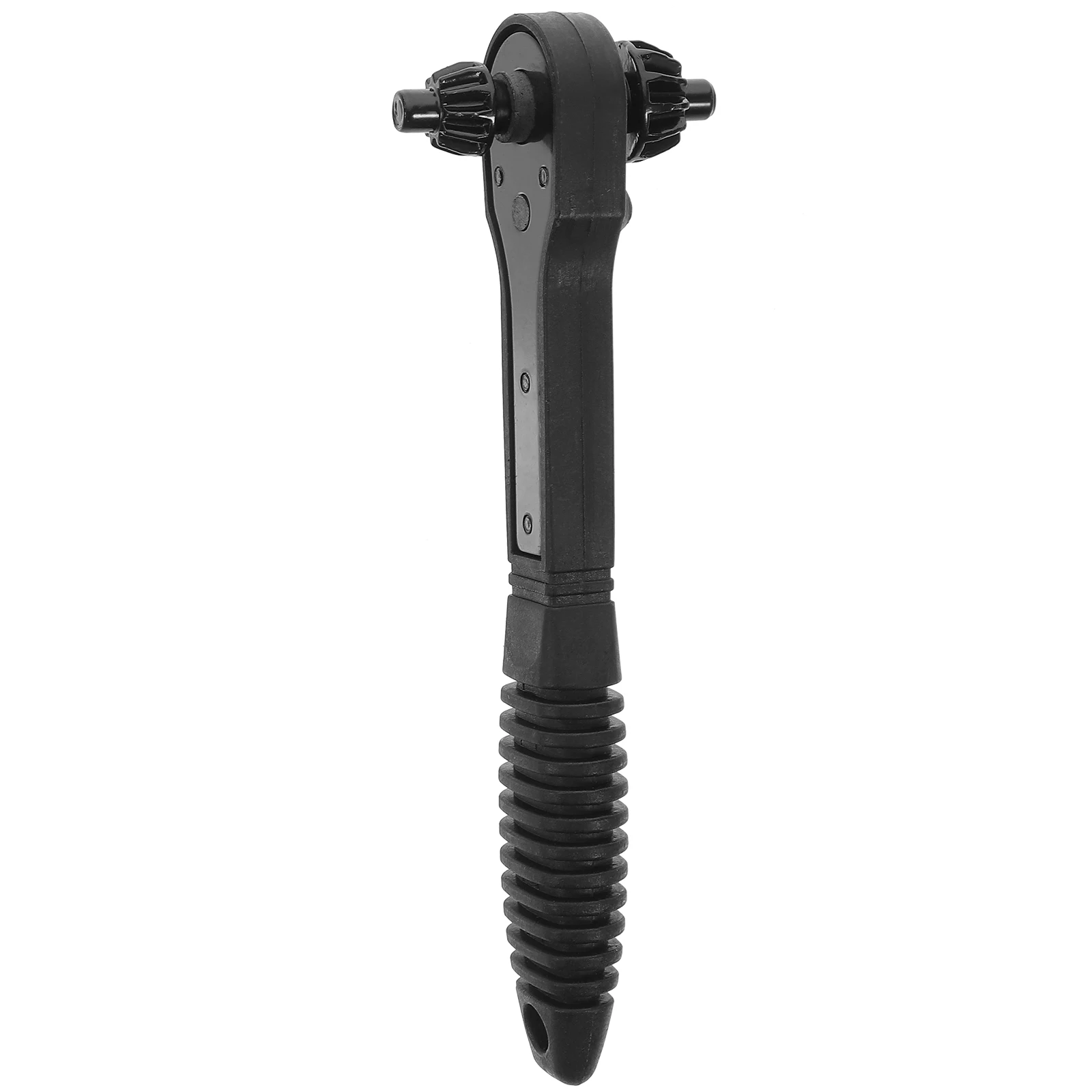 Drill Chuck Wrench Black Bidirectional Quick Ratchet Wrench Dual Use Key Portable Multi Purpose Hand Tool
Drill Chuck Wrench Black Bidirectional Quick Ratchet Wrench Dual Use Key Portable Multi Purpose Hand Tool