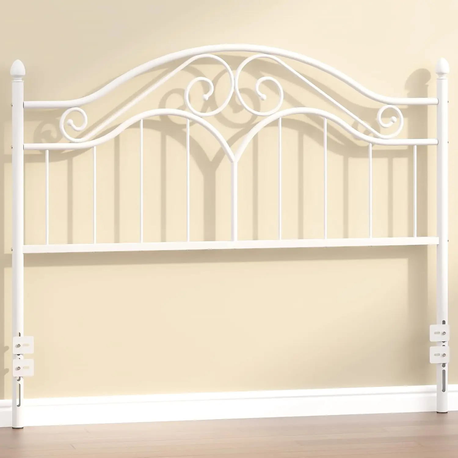 Headboard for Queen Size Bed Frame, Vintage Platform Bed Metal Headboard Only, Height Adjustable
Headboard for Queen Size Bed Frame, Vintage Platform Bed Metal Headboard Only, Height Adjustable