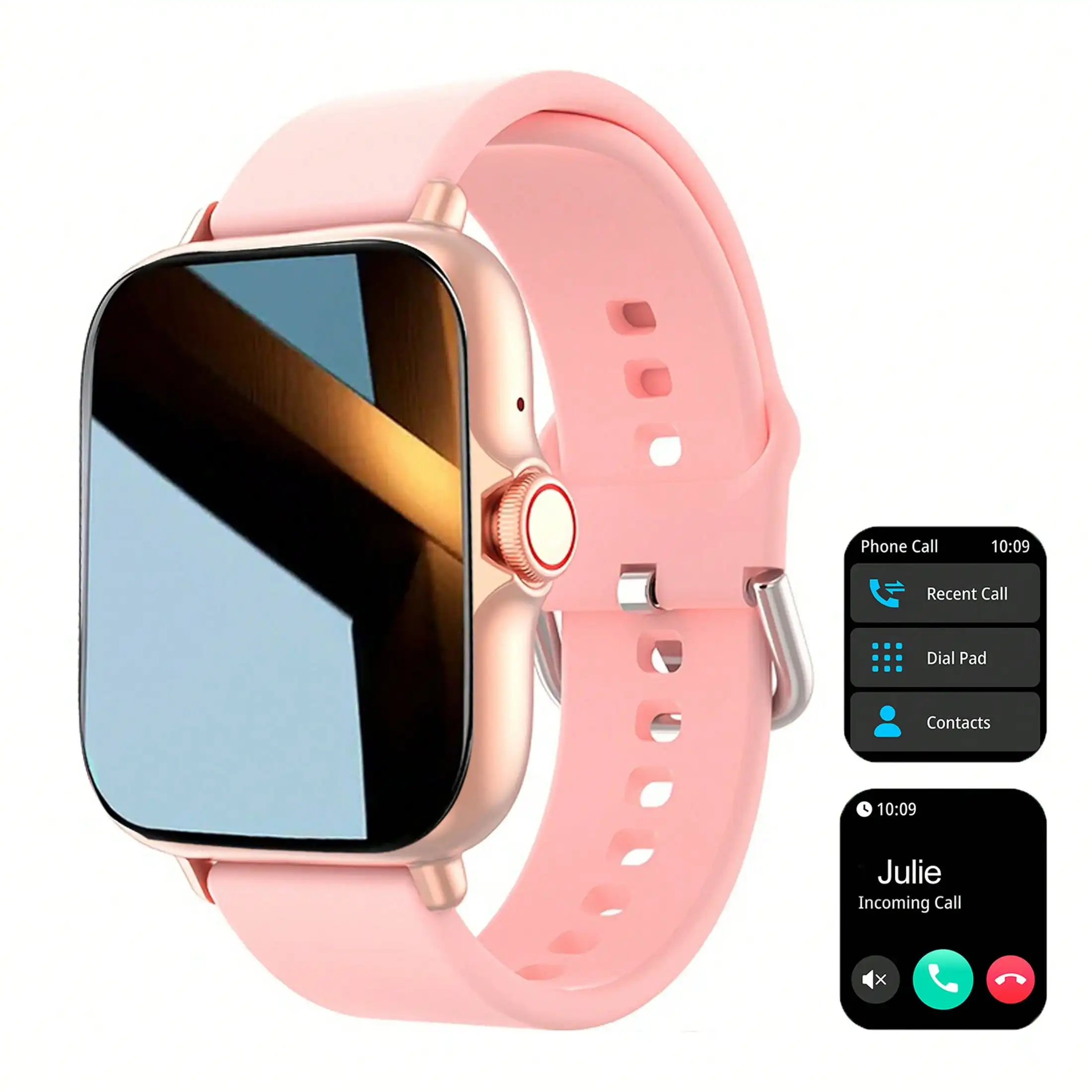 Умные часы с функцией звонков, множеством спортивных режимов и настраиваемыми циферблатами
Умные часы с функцией звонков, множеством спортивных режимов и настраиваемыми циферблатами