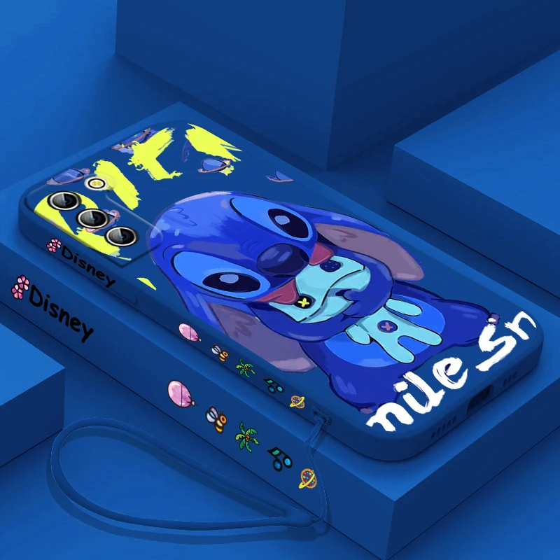Disney Cartoon Funny Stitch For Samsung Galaxy S24 S23 S22 S21 S20 Pro FE Plus Ultra Liquid Left Rope Phone Case 5G Cover
Disney Cartoon Funny Stitch For Samsung Galaxy S24 S23 S22 S21 S20 Pro FE Plus Ultra Liquid Left Rope Phone Case 5G Cover