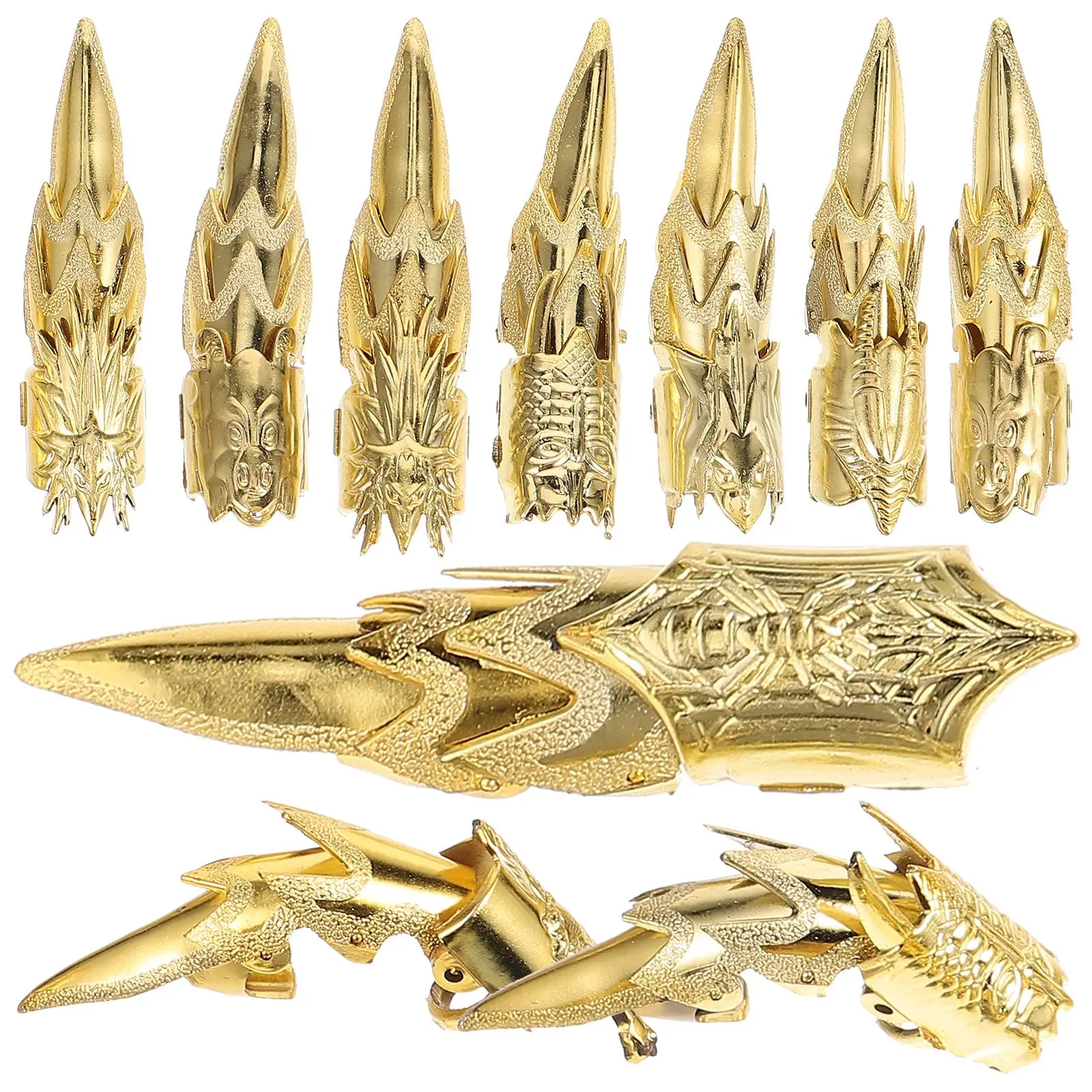 10 Pcs Finger PP Material Dragon Design Halloween Hand Decor Costume Accessories Plastic Hand Jewelry Finger Cover
10 Pcs Finger PP Material Dragon Design Halloween Hand Decor Costume Accessories Plastic Hand Jewelry Finger Cover