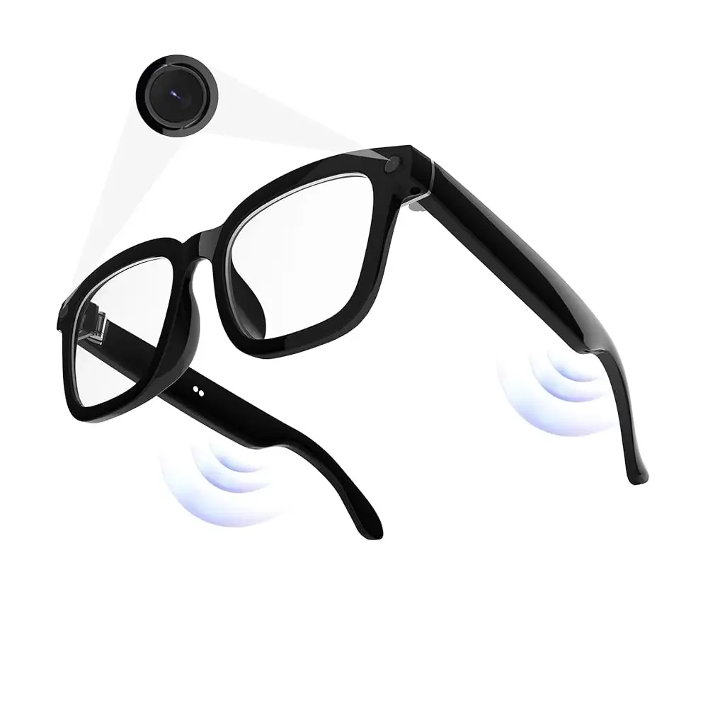 Ailexpress-Free Shipping-AI Smart Camera Glasses 1080P HD - Bluetooth Video Recording Glasses with Voice Control, Wearable Sport
Ailexpress-Free Shipping-AI Smart Camera Glasses 1080P HD - Bluetooth Video Recording Glasses with Voice Control, Wearable Sport