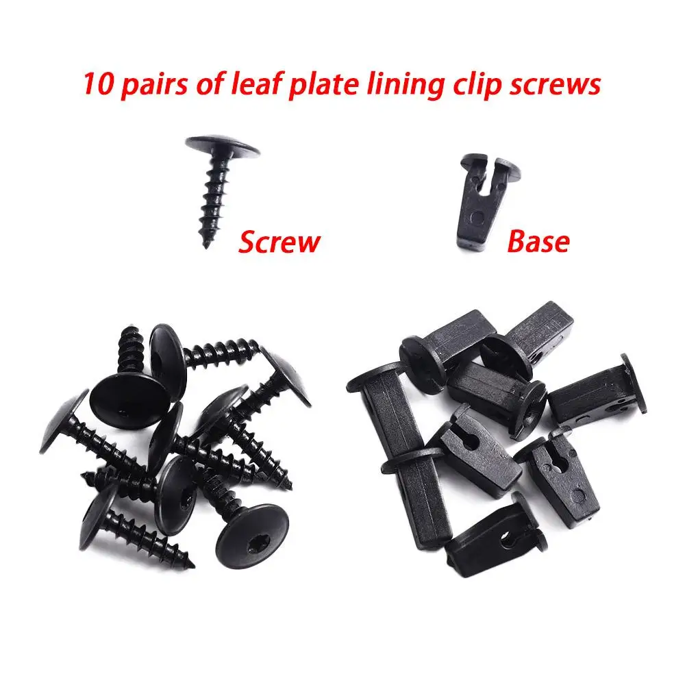 Universal Auto Parts Car Accessories Plastic Screw Retainer Fixing Screws Car Fastener Clips Car Bolt Wheel Arch Torx Screw
Universal Auto Parts Car Accessories Plastic Screw Retainer Fixing Screws Car Fastener Clips Car Bolt Wheel Arch Torx Screw