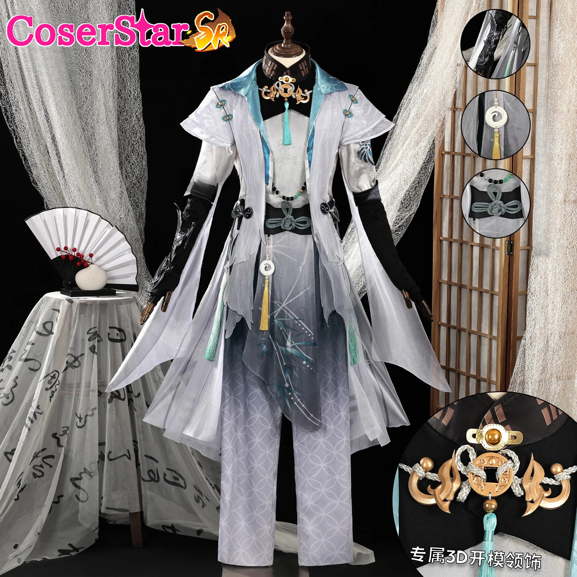 CoserStar-SR NARAKA:BLADEPOINT Wuchen Cosplay Costume Role Play Outfit Halloween Carnival Party Uniform Suits
CoserStar-SR NARAKA:BLADEPOINT Wuchen Cosplay Costume Role Play Outfit Halloween Carnival Party Uniform Suits