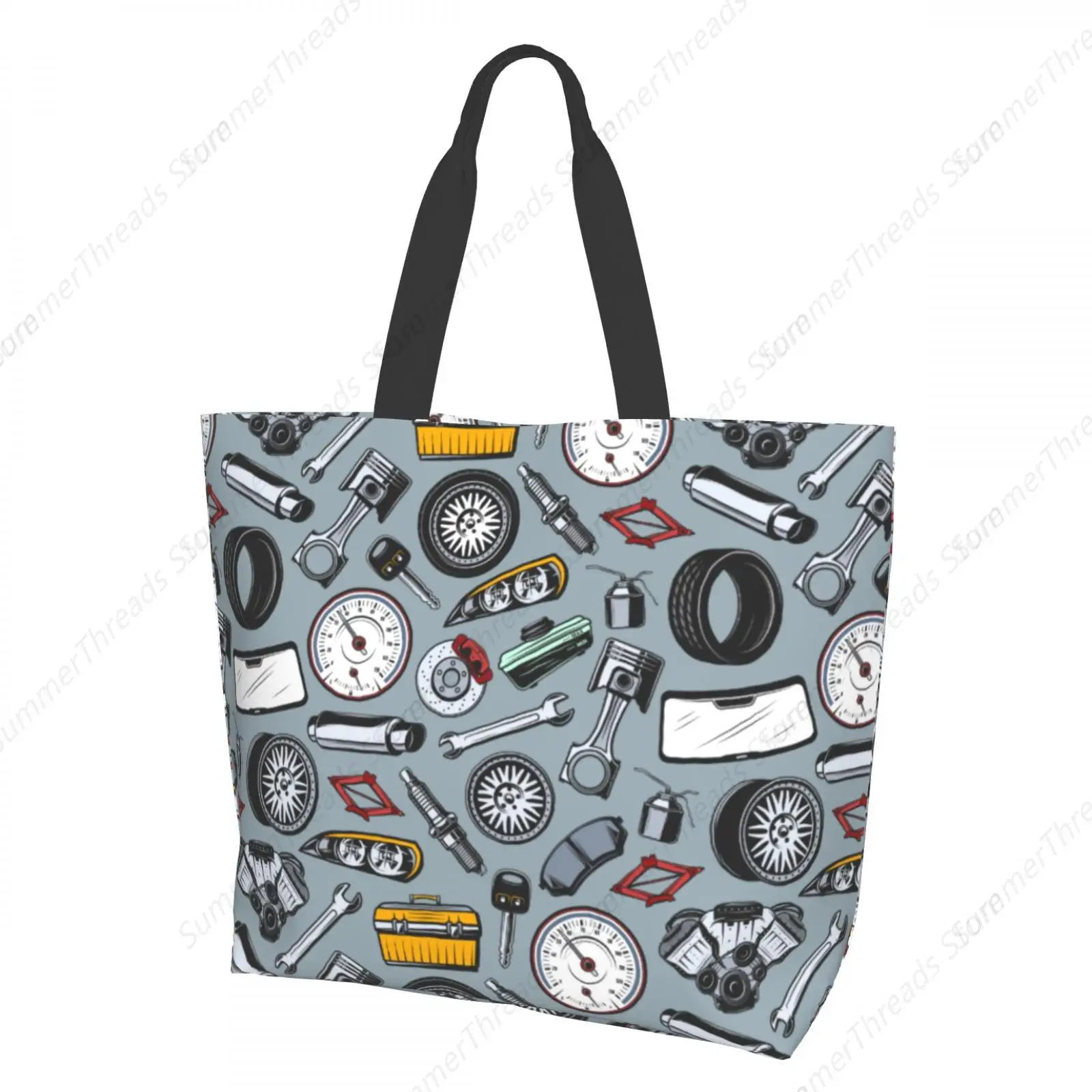 Car Parts Collection Tote Bag for Women Large Print Bags Portable Beach Bag Reusable Grocery Bags Waterproof
Car Parts Collection Tote Bag for Women Large Print Bags Portable Beach Bag Reusable Grocery Bags Waterproof
