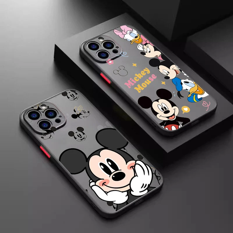 Mickey Minnie Disney Fashion Frosted Translucent For Apple iPhone 15 14 13 12 11 XS XR X 8 7 SE Pro Max Plus Mini Cover
Mickey Minnie Disney Fashion Frosted Translucent For Apple iPhone 15 14 13 12 11 XS XR X 8 7 SE Pro Max Plus Mini Cover