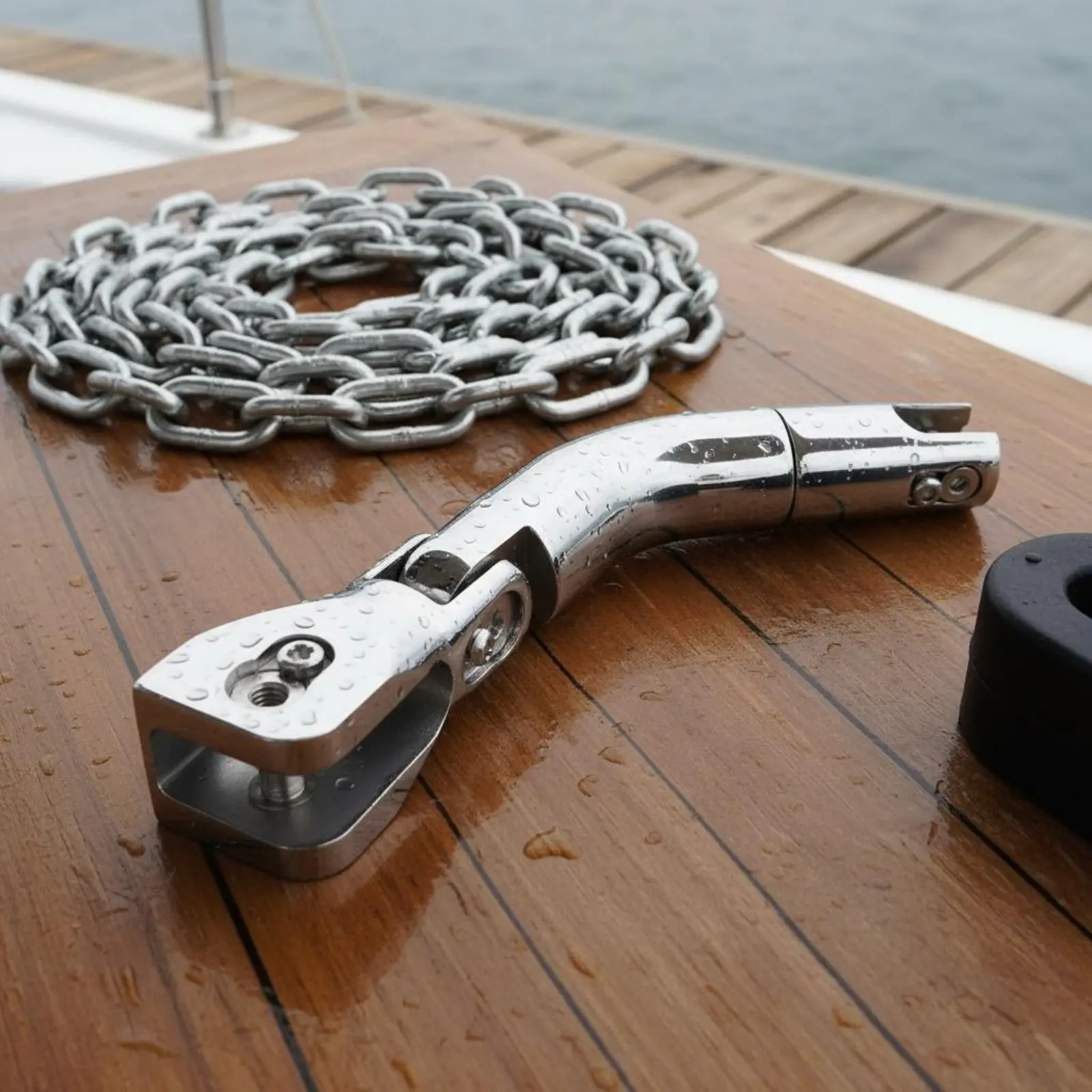 Three-Section Anchor Connector Anti-Loosening Boat Anchor Connector Stainless Steel Swivel Shackle Rotatable Marine Hardware
Three-Section Anchor Connector Anti-Loosening Boat Anchor Connector Stainless Steel Swivel Shackle Rotatable Marine Hardware