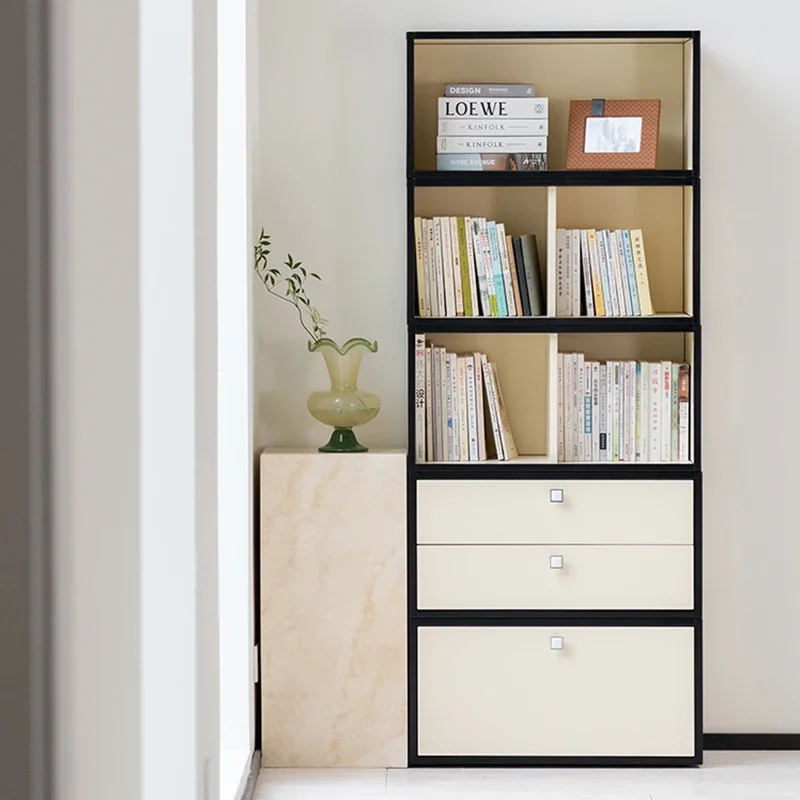 Cream wind bookcase Simple modern home free combination cabinet Living room display Bedroom bedside table
Cream wind bookcase Simple modern home free combination cabinet Living room display Bedroom bedside table