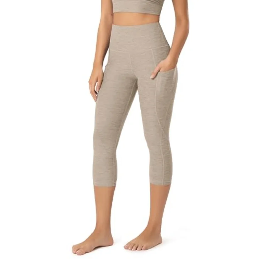 ODODOS Women's High Waisted Yoga Capris with Pockets, Tummy Control Non See Through Workout Athletic Running Capri Leggings
ODODOS Women's High Waisted Yoga Capris with Pockets, Tummy Control Non See Through Workout Athletic Running Capri Leggings