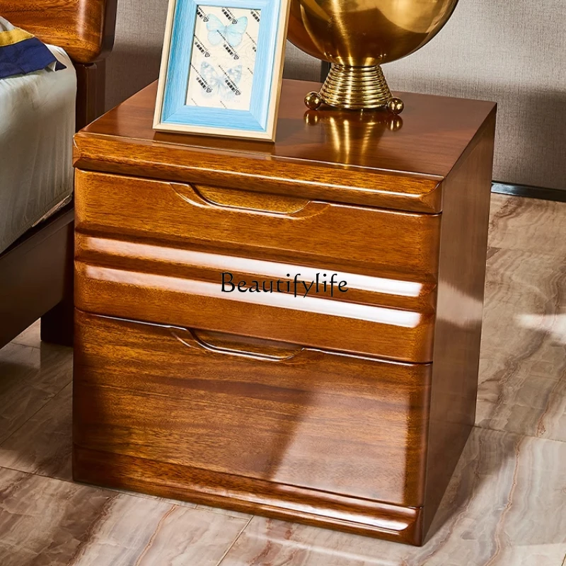 All solid wood bedside bedroom small Chinese storage cabinet modern walnut drawer cabinet
All solid wood bedside bedroom small Chinese storage cabinet modern walnut drawer cabinet