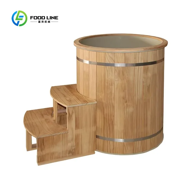 Customized Best Selling Outdoor Wooden Cold Plunge Ice Bath Tub for Detox & Refresh with Chiller & Filter for Home Spa Shower
Customized Best Selling Outdoor Wooden Cold Plunge Ice Bath Tub for Detox & Refresh with Chiller & Filter for Home Spa Shower
