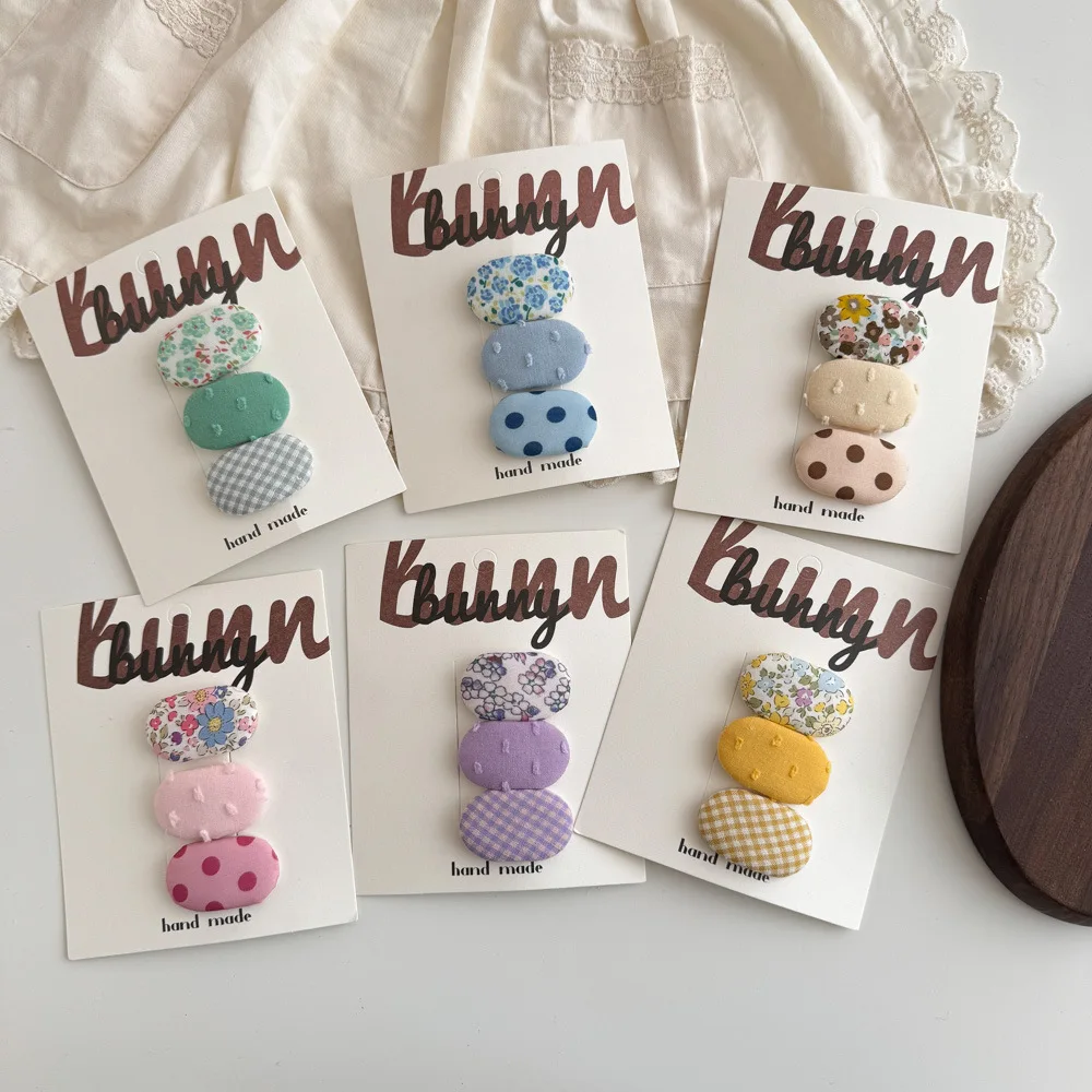 3pcs/set BB Clips Floral Print Barrettes Baby Girls Hair Clips Hairpins Hairgrips Korean Fashion Hair Accessories Kids Headwear
3pcs/set BB Clips Floral Print Barrettes Baby Girls Hair Clips Hairpins Hairgrips Korean Fashion Hair Accessories Kids Headwear