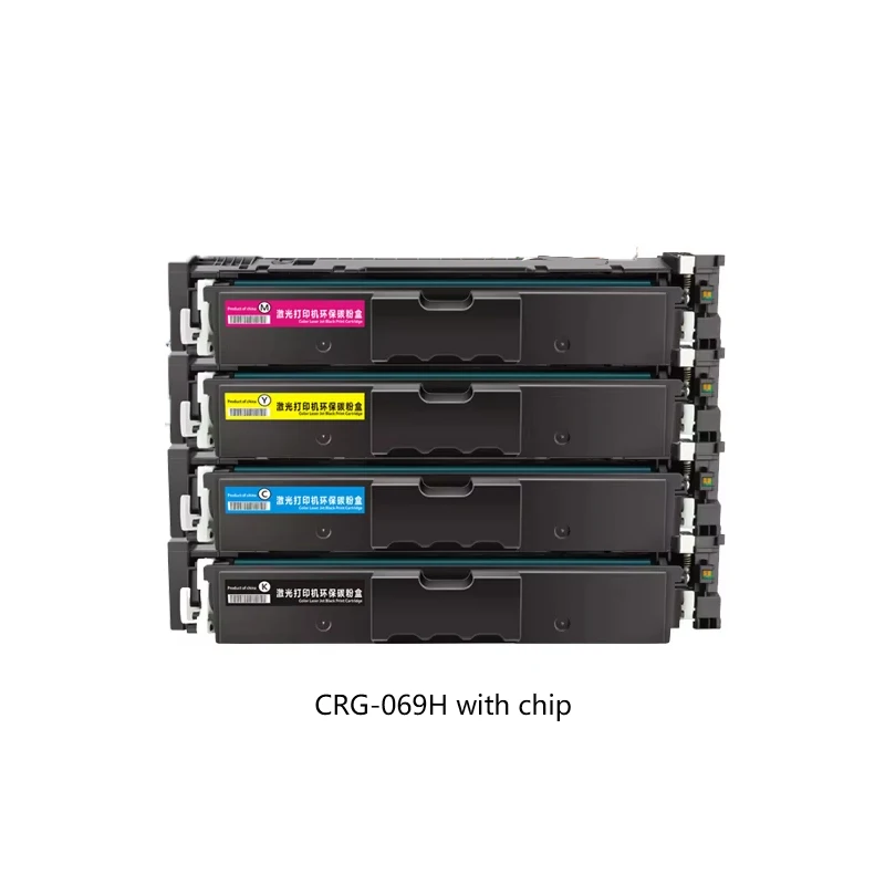 4 colors Compatible CRG-069 CRG-069H Toner Cartridge For Canon i-SENSYS LBP673Cdw MF752Cdw MF754Cdw LBP674Cx MF756Cx with chip
4 colors Compatible CRG-069 CRG-069H Toner Cartridge For Canon i-SENSYS LBP673Cdw MF752Cdw MF754Cdw LBP674Cx MF756Cx with chip