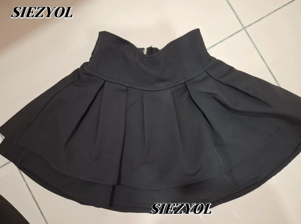 Oversize Japanese Style New Arrival High Waist Black Skirt Mass Production Type Sweet Girl Easiest for Match Skirts Shorts
Oversize Japanese Style New Arrival High Waist Black Skirt Mass Production Type Sweet Girl Easiest for Match Skirts Shorts