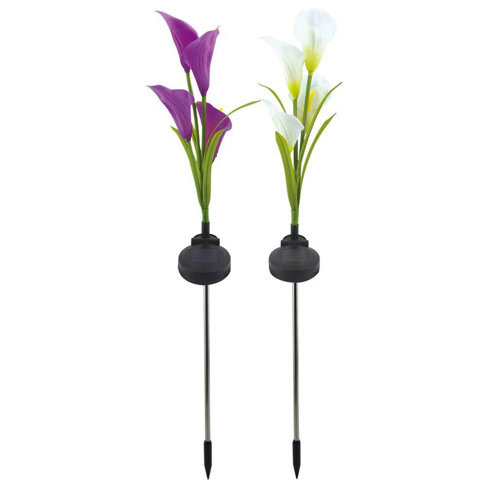 2Pcs Solar Garden Lights LED Artificial Flower Lanterns Outdoor Waterproof Lawn Pathway Lighting L Lamp Cool Romantic
2Pcs Solar Garden Lights LED Artificial Flower Lanterns Outdoor Waterproof Lawn Pathway Lighting L Lamp Cool Romantic