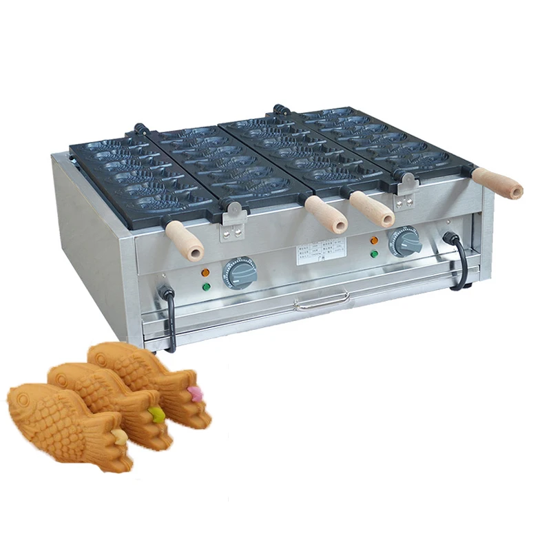 Commercial Thickened Stainless Steel Temperature Control Taiyaki Making Machine/Fish Shape Waffle/Taiyaki Maker 110V/220V
Commercial Thickened Stainless Steel Temperature Control Taiyaki Making Machine/Fish Shape Waffle/Taiyaki Maker 110V/220V