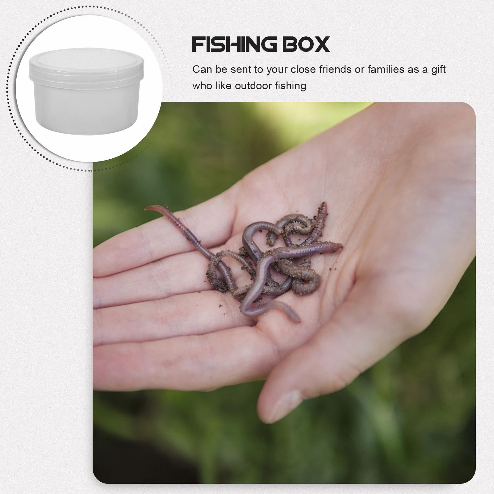 Breeding Box Durable Plastic Bait Case Small Size Fishing Supplies Tool Outdoor Lures Container Worm Box Multi
Breeding Box Durable Plastic Bait Case Small Size Fishing Supplies Tool Outdoor Lures Container Worm Box Multi