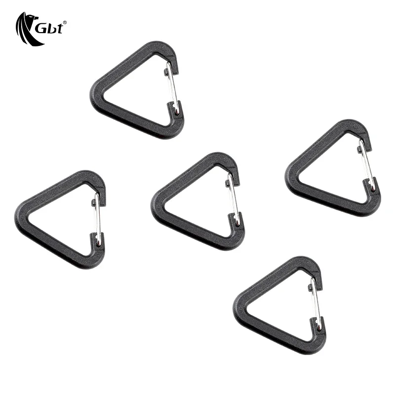 Outdoor Plastic Triangle Mountaineering Buckle Keychain Backpack Decorative Buckle
Outdoor Plastic Triangle Mountaineering Buckle Keychain Backpack Decorative Buckle