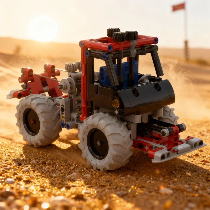 390 деталей MOC Unimog Uniknick, техническая модель, конструктор, рождественский подарок, развивающая игрушка для творчества, кирпичики для сборки
390 деталей MOC Unimog Uniknick, техническая модель, конструктор, рождественский подарок, развивающая игрушка для творчества, кирпичики для сборки