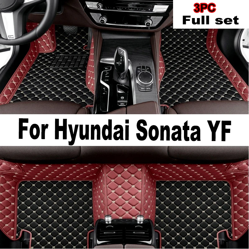 Автомобильные напольные коврики для Hyundai Sonata YF 2014 2013 2012 2011, внутренние автозапчасти, водонепроницаемые чехлы на заказ, кожаные аксессуары для ковров
Автомобильные напольные коврики для Hyundai Sonata YF 2014 2013 2012 2011, внутренние автозапчасти, водонепроницаемые чехлы на заказ, кожаные аксессуары для ковров