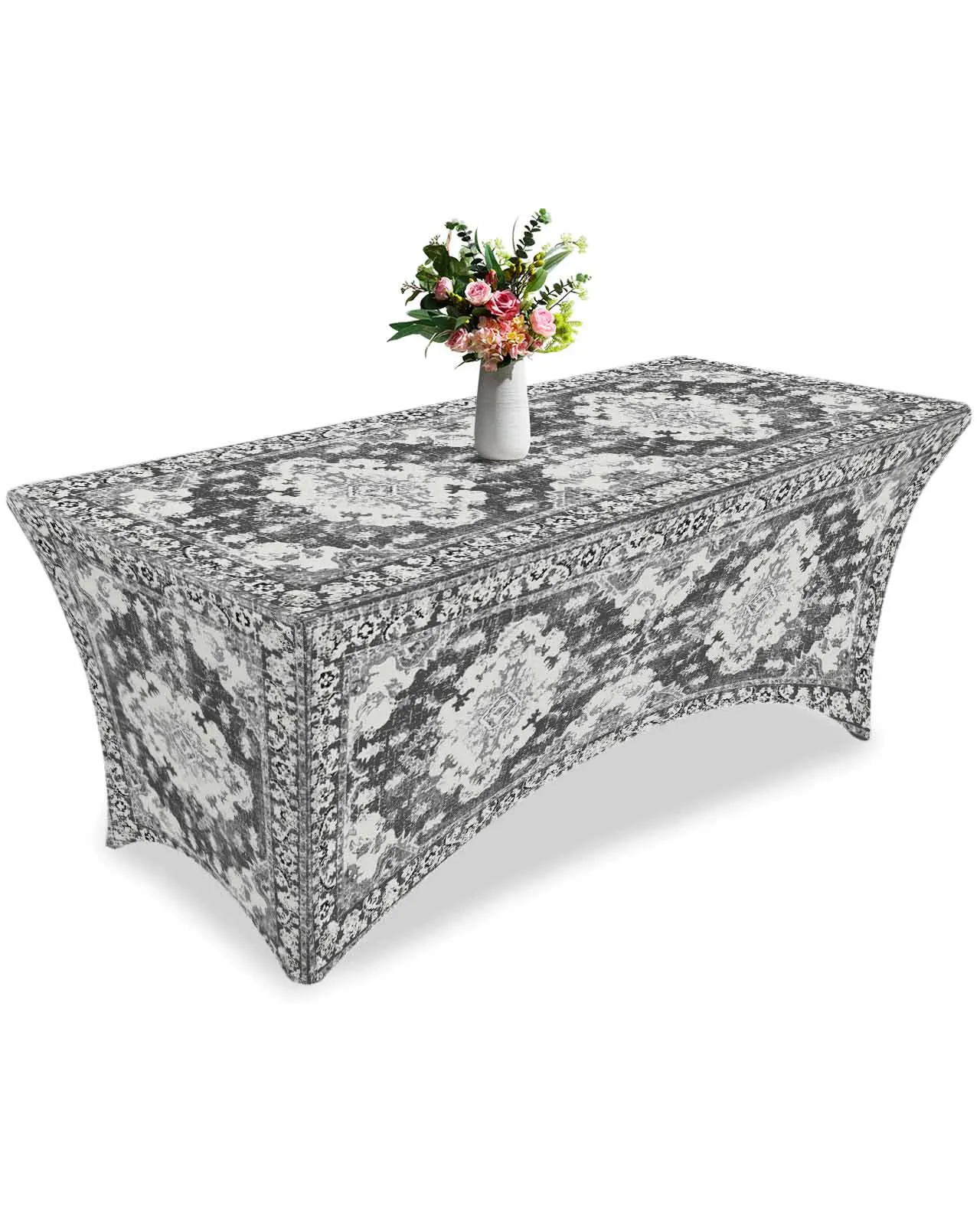 Retro Carpet Texture Gray High Stretch Tablecloth Wedding Party Decor Elastic Print Table Cover Outdoor Table Cloth
Retro Carpet Texture Gray High Stretch Tablecloth Wedding Party Decor Elastic Print Table Cover Outdoor Table Cloth