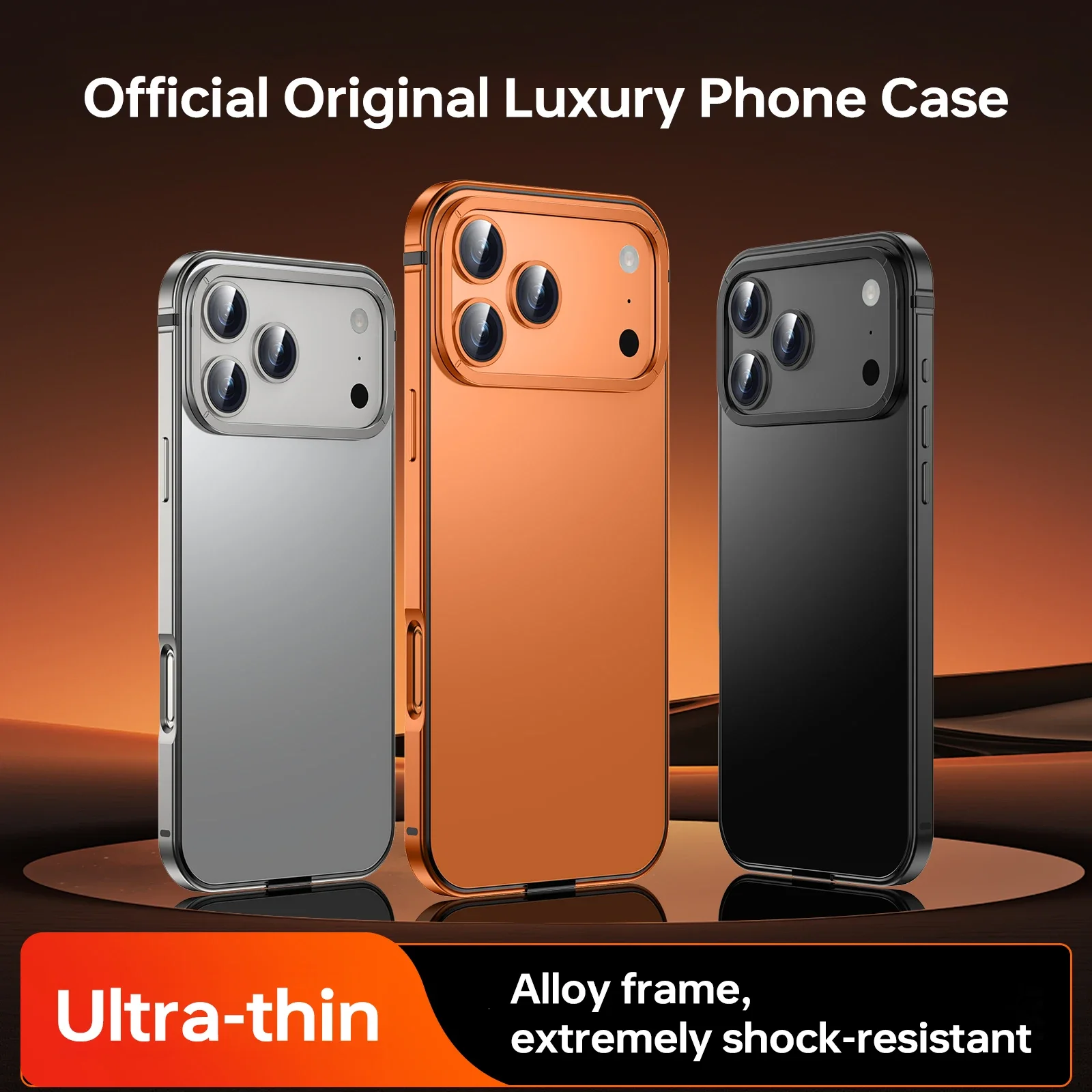 2026 New Ultra-Thin Alloy Magnetic Shell for iPhone 17 Pro/17 Pro Max – Lightweight Original Feel
2026 New Ultra-Thin Alloy Magnetic Shell for iPhone 17 Pro/17 Pro Max – Lightweight Original Feel