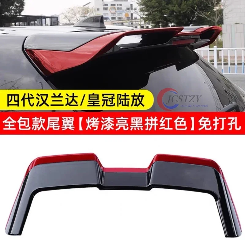 For Toyota Highlander 4th Roof Spoiler 2021 2022 2023 2024 ABS Rear Trunk Wing
For Toyota Highlander 4th Roof Spoiler 2021 2022 2023 2024 ABS Rear Trunk Wing