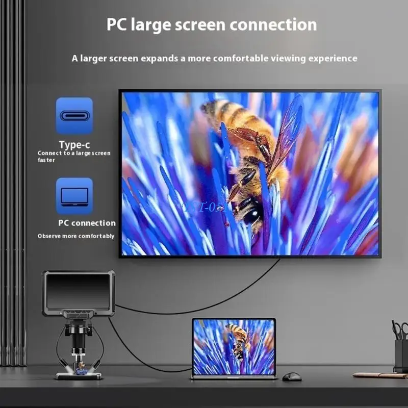 E15A 1080P Digital USB Microscope With Adjustable LED Lighting For Detailed Observation
E15A 1080P Digital USB Microscope With Adjustable LED Lighting For Detailed Observation