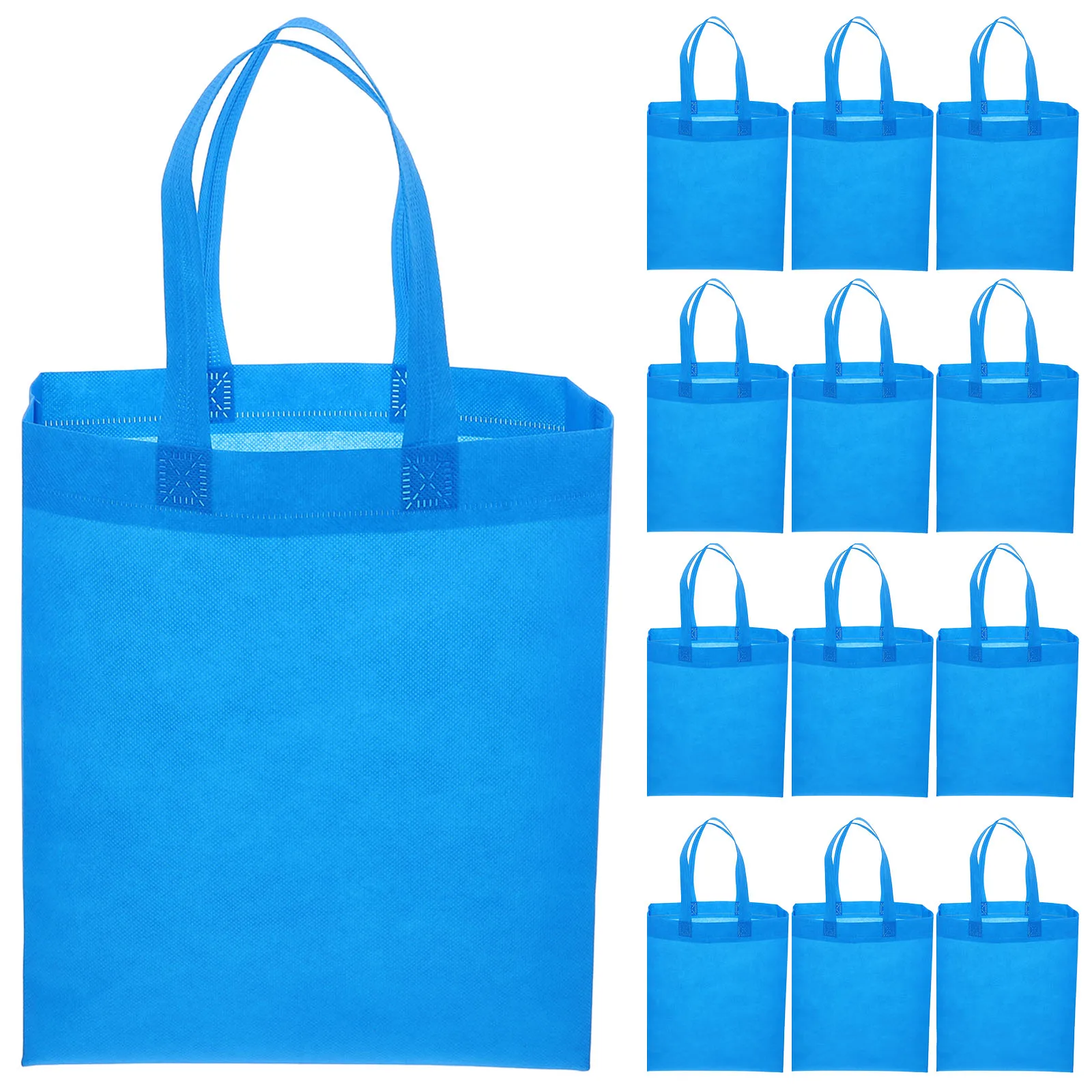 30pcs Non Woven Tote Bags Durable Handles Reusable Shopping Party Supplies Wedding Favor Goody Business
30pcs Non Woven Tote Bags Durable Handles Reusable Shopping Party Supplies Wedding Favor Goody Business