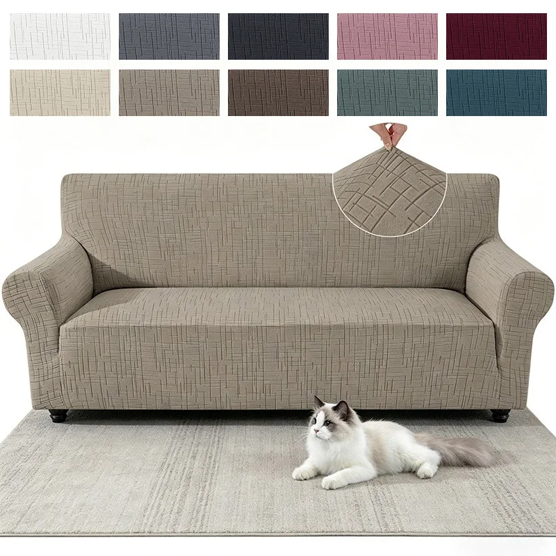 Universal Stretch Sofa Slipcover Elastic Full Encase Couch Cover Anti-Slip Bottom Wear Resistant Washable Furniture Protector
Universal Stretch Sofa Slipcover Elastic Full Encase Couch Cover Anti-Slip Bottom Wear Resistant Washable Furniture Protector
