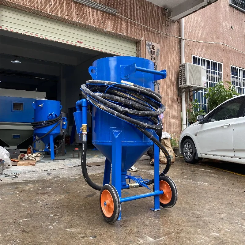 Прочный горшок для пескоструйной обработки Оборудование для влажной пескоструйной обработки для длительного использования Промышленные коммерческие применения Устойчивость к коррозии
Прочный горшок для пескоструйной обработки Оборудование для влажной пескоструйной обработки для длительного использования Промышленные коммерческие применения Устойчивость к коррозии