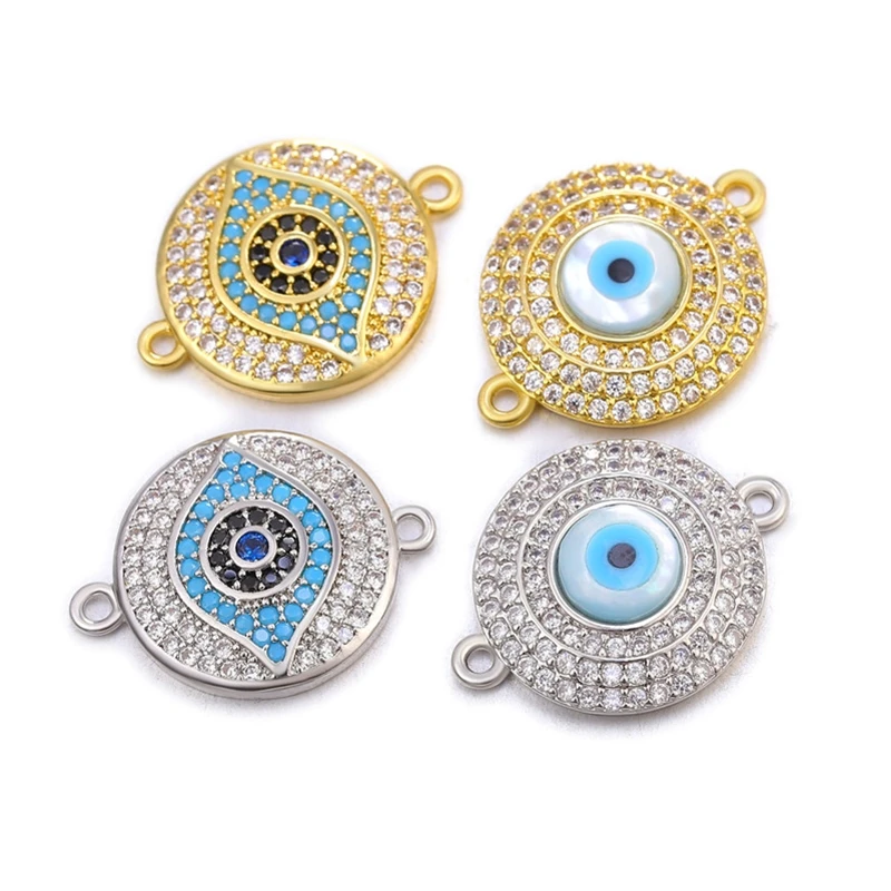 Juya DIY Pendant Jewelry Making Supplies Handmade Gold Silver Plated Greek Turkish Evil Eye Charm Connectors Accessories
Juya DIY Pendant Jewelry Making Supplies Handmade Gold Silver Plated Greek Turkish Evil Eye Charm Connectors Accessories