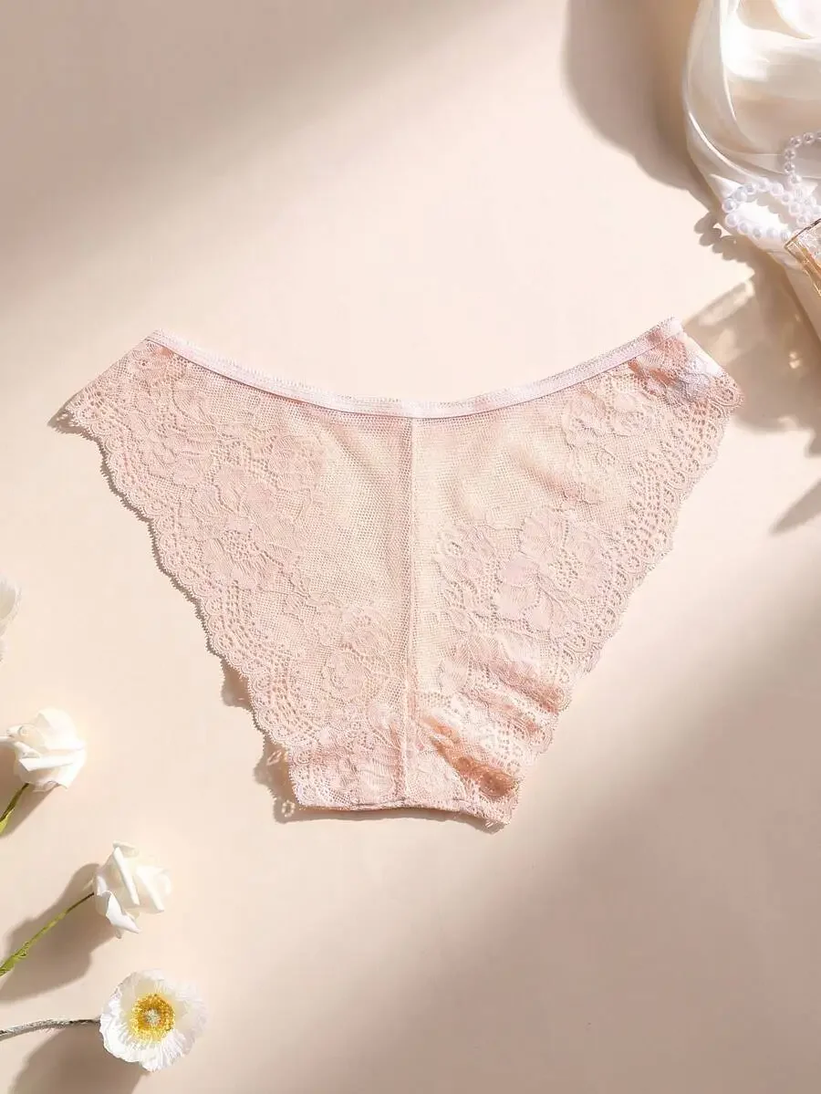 8 Pcs Lace Hollow Out Low Rise Bikini Panties For Women Soft Stretch Seamless Underwear
8 Pcs Lace Hollow Out Low Rise Bikini Panties For Women Soft Stretch Seamless Underwear