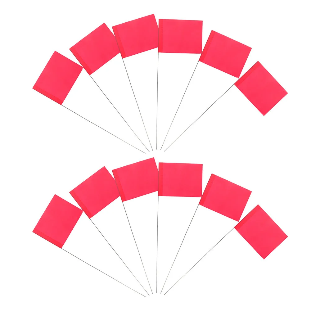 30 Pcs Flagpole Survey Marker Flags Garden Sprinkler Signal Marking for Lawn Red Surveying Equipment
30 Pcs Flagpole Survey Marker Flags Garden Sprinkler Signal Marking for Lawn Red Surveying Equipment