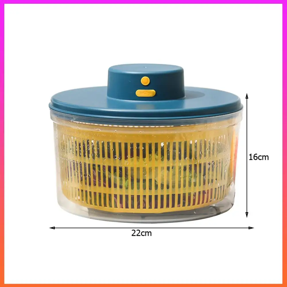 Salad Spinner Fruit Vegetable Household Salad Dehydrator Multifunctional Rechargeable Lettuce Dryer Quick Dry for Washing Drying
Salad Spinner Fruit Vegetable Household Salad Dehydrator Multifunctional Rechargeable Lettuce Dryer Quick Dry for Washing Drying