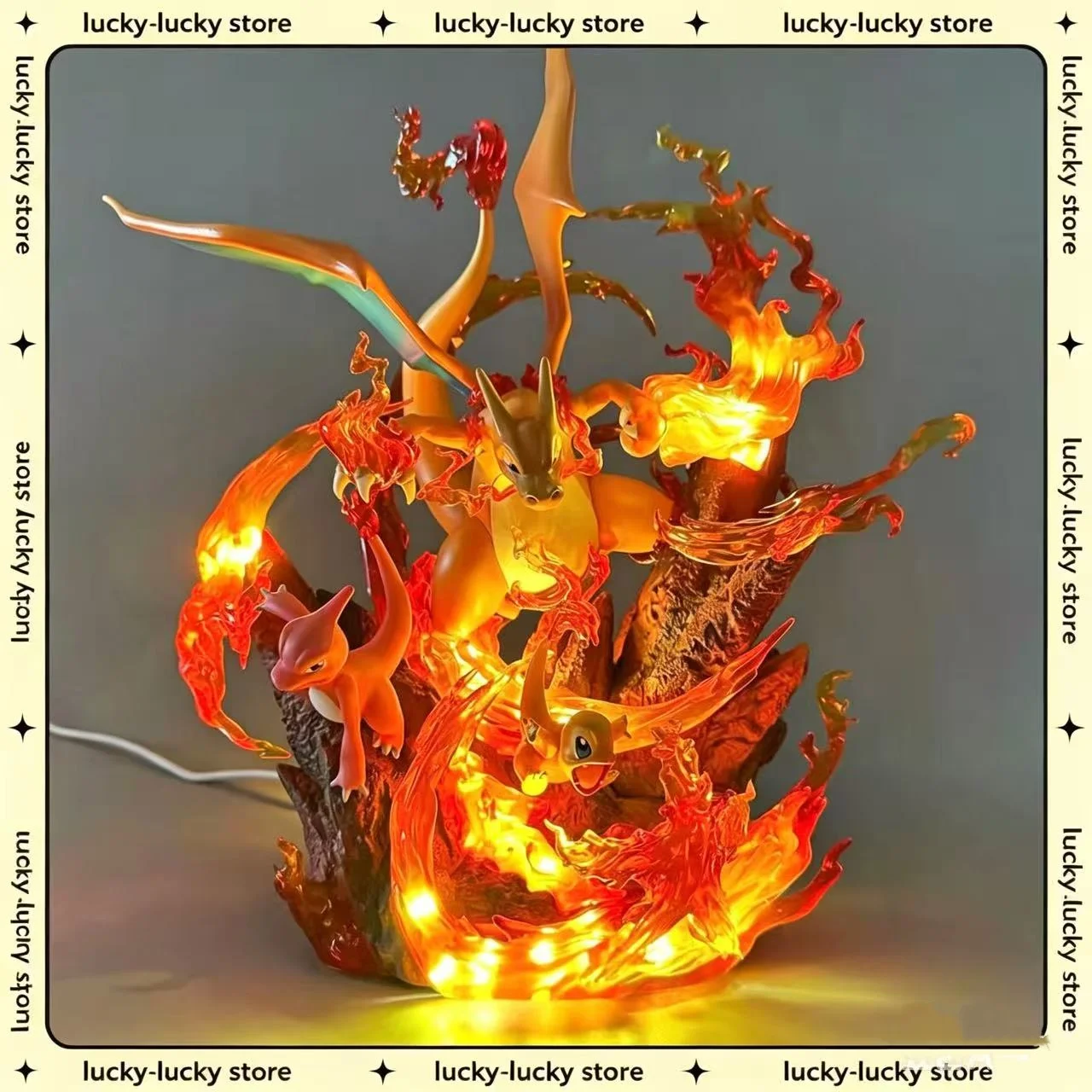 30CM Anime Collection Model Toys Pokemen Figure Charizard Family Action Figures PVC Statue Desktop Ornamen For Adult Gifts
30CM Anime Collection Model Toys Pokemen Figure Charizard Family Action Figures PVC Statue Desktop Ornamen For Adult Gifts