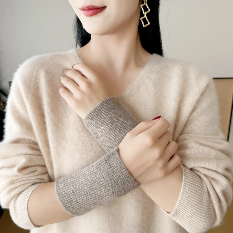 Унисекс, 100% кашемировые грелки на запястья, вязаные термозащитные чехлы на рукава, однотонные универсальные осенне-зимние наручники
Унисекс, 100% кашемировые грелки на запястья, вязаные термозащитные чехлы на рукава, однотонные универсальные осенне-зимние наручники