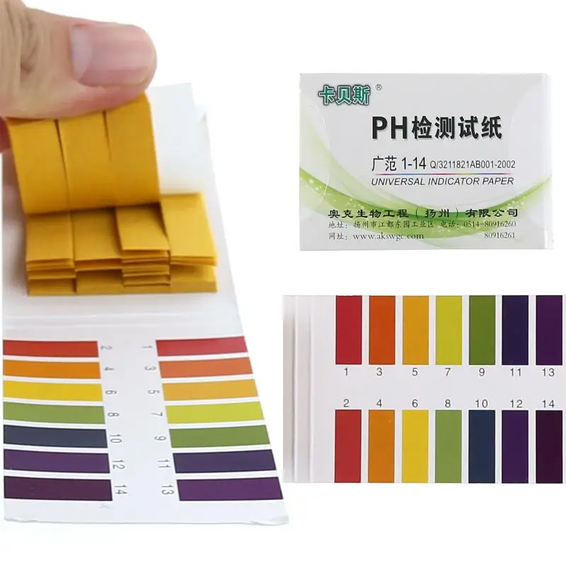 80Pcs PH Meters PH Test Strips Full PH Meter PH Controller 1-14st Indicator Litmus Tester Paper Water Soilsting Kit Factory New
80Pcs PH Meters PH Test Strips Full PH Meter PH Controller 1-14st Indicator Litmus Tester Paper Water Soilsting Kit Factory New