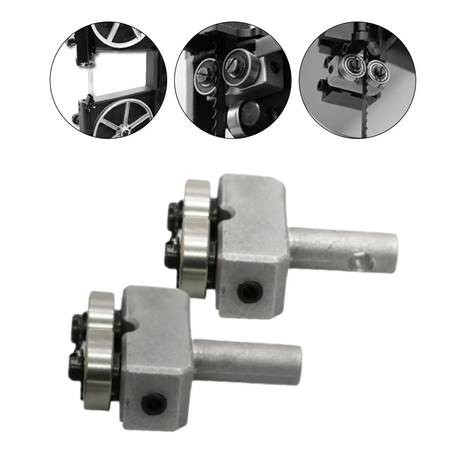 Bandsaw Metal Guide Set Wear Resistant Blade Bearing Parts Compact Accessory for 9 Inch Band Saw DIY Projects
Bandsaw Metal Guide Set Wear Resistant Blade Bearing Parts Compact Accessory for 9 Inch Band Saw DIY Projects