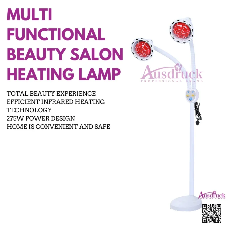 Multifunctional Beauty Salon Heating Lamp Beauty Instrument Infrared Heating Lamp Household 275W Heating Lamp
Multifunctional Beauty Salon Heating Lamp Beauty Instrument Infrared Heating Lamp Household 275W Heating Lamp