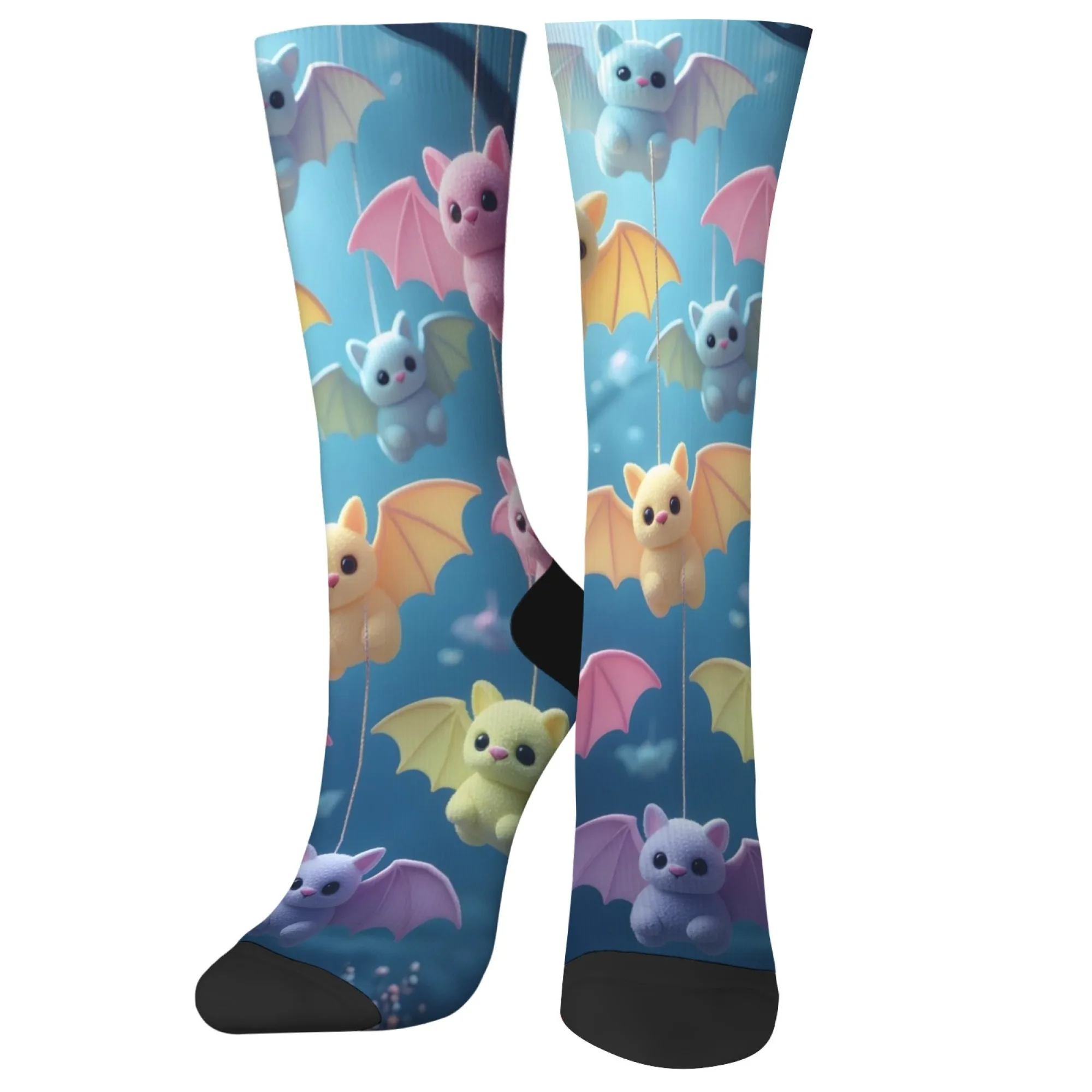 Новинка, мужские носки в стиле Харадзюку с мультяшным принтом «Маленькая летучая мышь», удобные дышащие нескользящие повседневные носки, уличные носки для экипажа, подарок
Новинка, мужские носки в стиле Харадзюку с мультяшным принтом «Маленькая летучая мышь», удобные дышащие нескользящие повседневные носки, уличные носки для экипажа, подарок