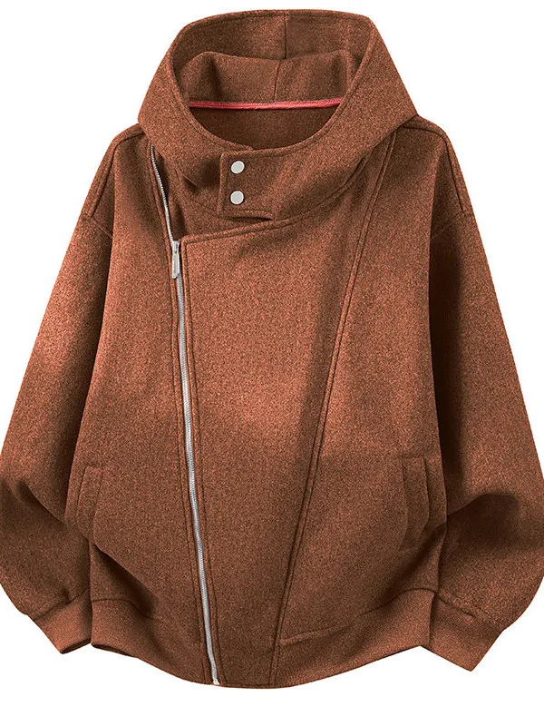 Men's Casual Hooded Jaet Outerwear Spring Autumn New Sle Loose Windproof Long Sve Zipper Teenage Faion Polyester Fiber
Men's Casual Hooded Jaet Outerwear Spring Autumn New Sle Loose Windproof Long Sve Zipper Teenage Faion Polyester Fiber
