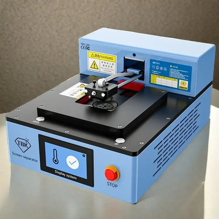 TBK-288 Fully Automatic Intelligenc LCD Screen Heating Separator Machine For Iphone14 13 12 11 X Screen Repair Auto Removal
TBK-288 Fully Automatic Intelligenc LCD Screen Heating Separator Machine For Iphone14 13 12 11 X Screen Repair Auto Removal