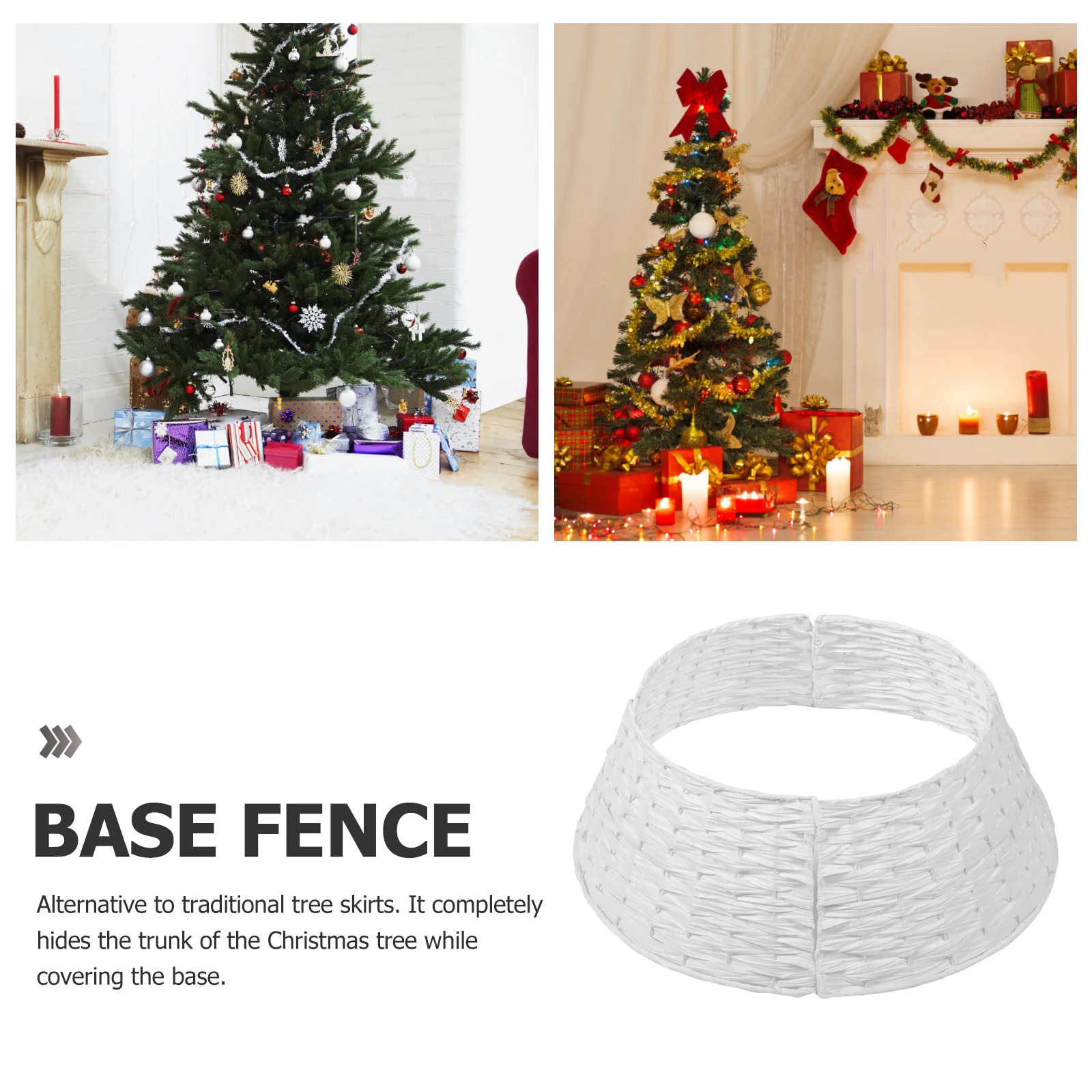 Christmas Tree Collar Basket Woven Xmas Tree Skirt Rustic Decorative Base For Holiday Party Home Hotel Decoration
Christmas Tree Collar Basket Woven Xmas Tree Skirt Rustic Decorative Base For Holiday Party Home Hotel Decoration