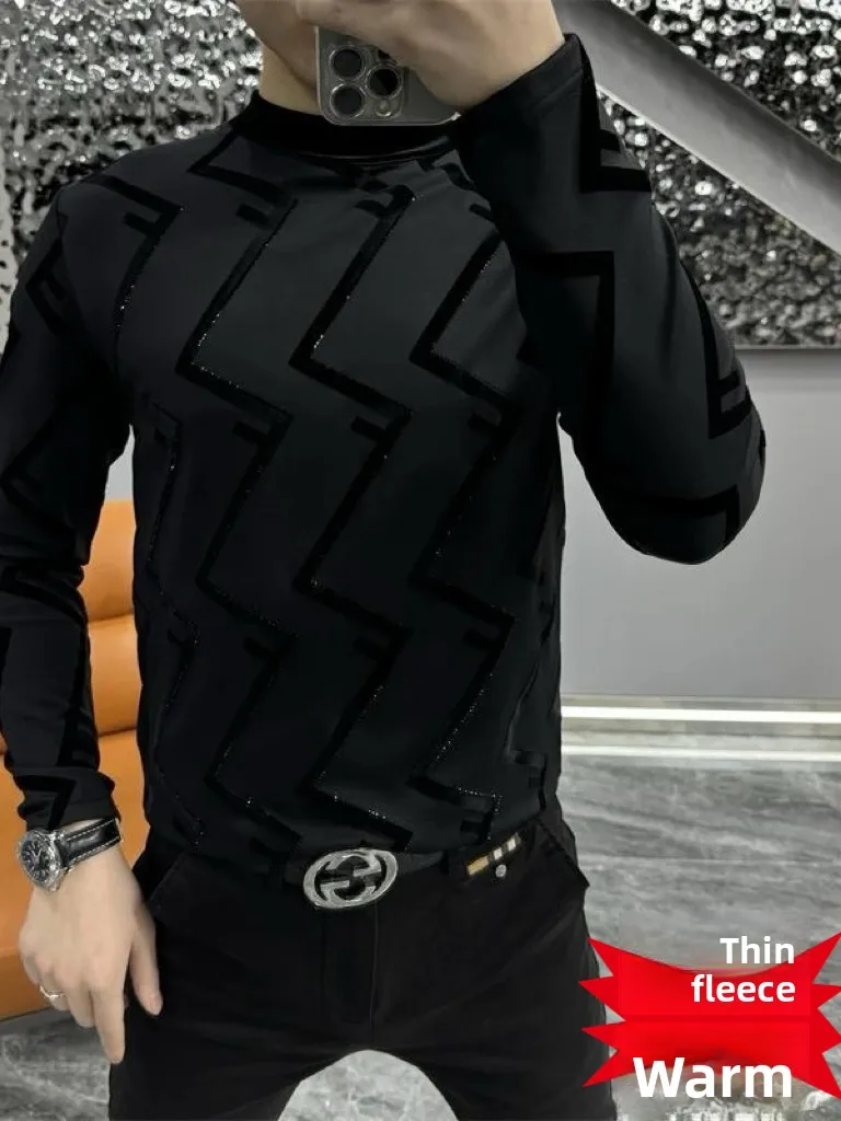 Men's Long Sve Thin Fce Thermal T-irt Casual Base irt Faionable Print Versatile Stand Fit Geometric Patterned
Men's Long Sve Thin Fce Thermal T-irt Casual Base irt Faionable Print Versatile Stand Fit Geometric Patterned